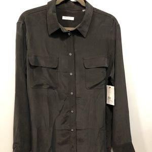 Equipment New black silk blouse